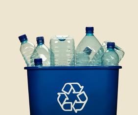 recycling plastic bottles