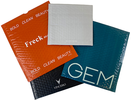bubble mailers with custom printing