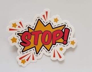 custom stickers as die-cut