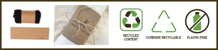 recycled ecoband paper product wrap