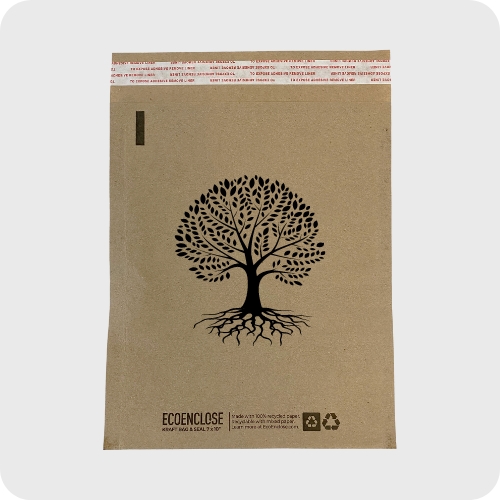 kraft bag with seal