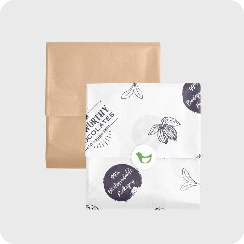 100% recycled custom tissue paper