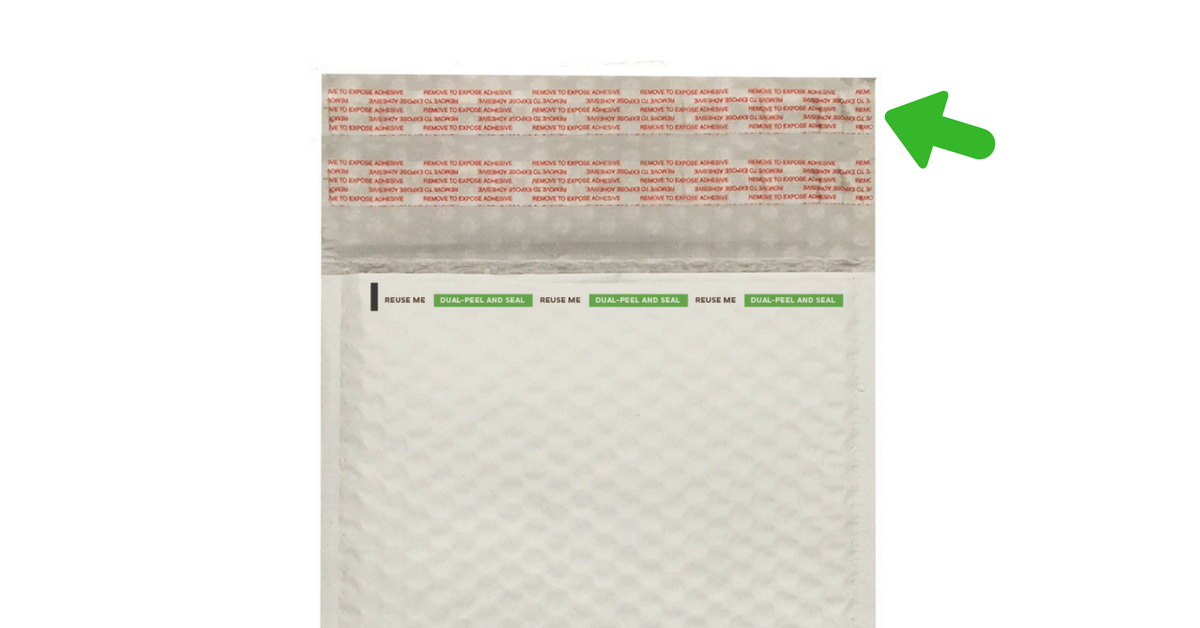 Reusability of an EcoEnclose bubble mailer