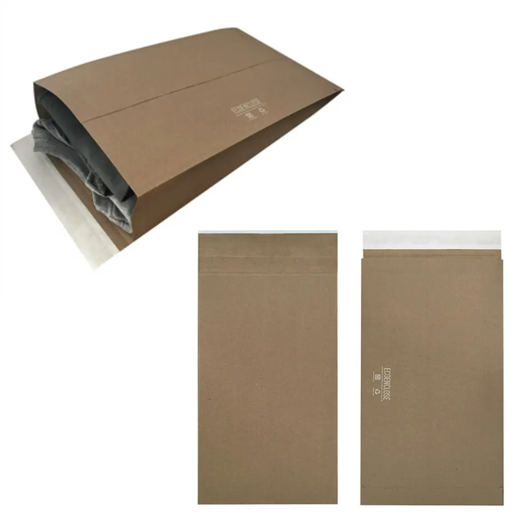Curbside recyclable mailer for purses